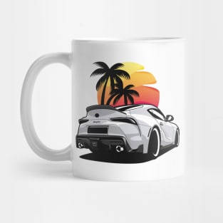 White Supra MK5 New JDM Mug